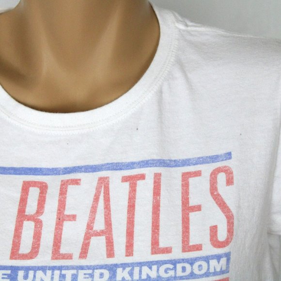 Beatles Concert T-Shirt Unisex Medium Detroit A Hard Day's Night Faded Look CA29 - Picture 10 of 11